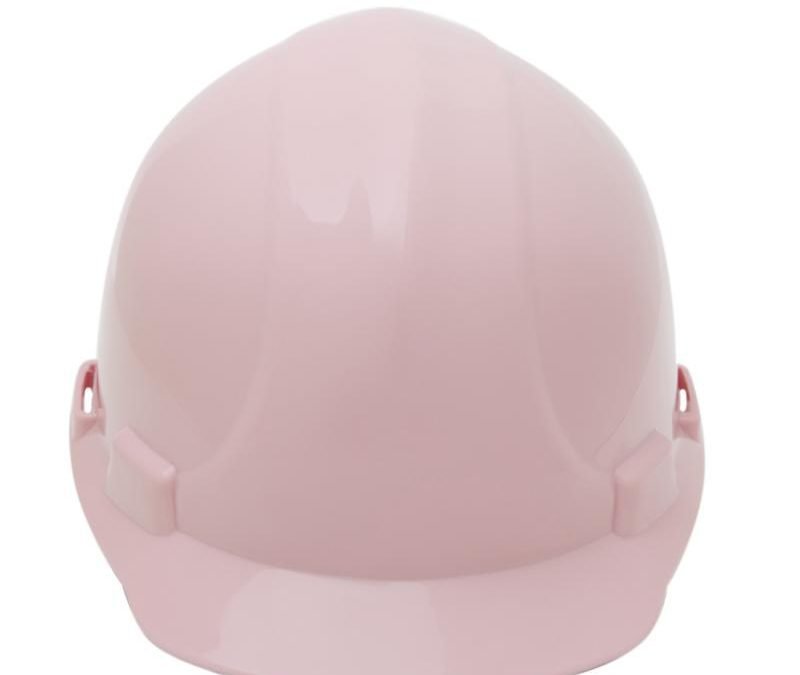 Capacete de segurança feminino