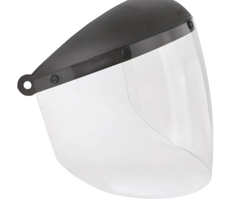 Protetor facial ptg para capacete de segurança